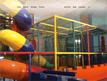 Tablet Screenshot of parqueinfantilkangaroos.com